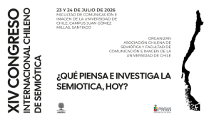 XIV Congreso Internacional Chileno de Semiótica